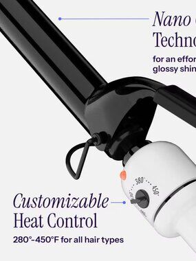 NEW (unboxed) - Hot Tools Nano Ceramic Salon 1 1/2" Curling Iron (1.5 inches)